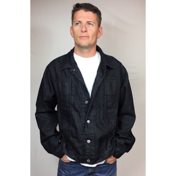banana republic mens jean jacket